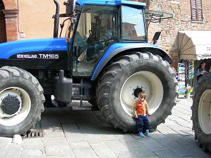 panicale in Umbria: La Processione dei Tronchi Pasquali